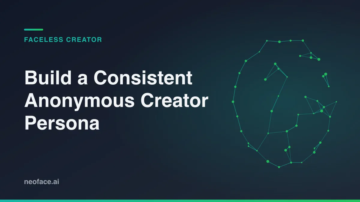 Build a Consistent Anonymous Creator Persona